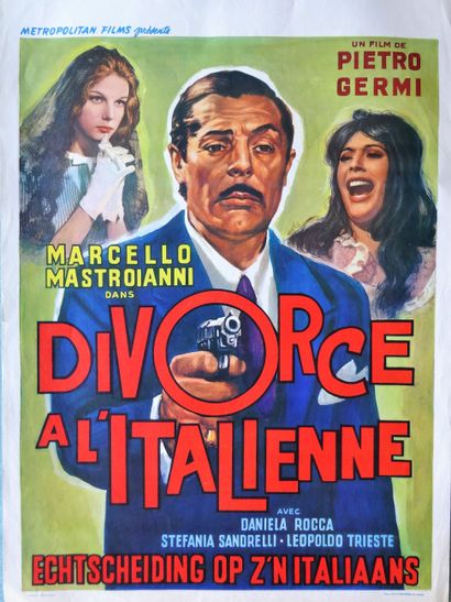  DIVORCE A L'ITALIENNE, 1961 
De Pietro Germi 
Avec M. Mastroianni et Daniela Rocca...