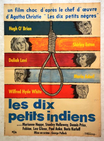 LES DIX PETITS INDIENS, 1965 
De Harry Alan...