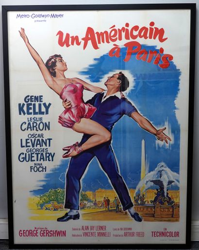 UN AMERICAIN A PARIS, 1951 
De Genne Kelly...