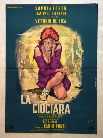 LA CIOCIARA, 1960 
De Carlo Ponti 
Avec Sophia...
