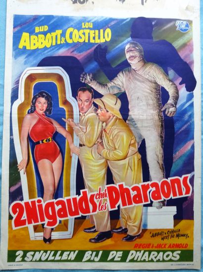  DEUX NIGAUDS CHEZ LES PHARAONS, 1955 
De Jack Arnold 
Avec Bud Abbott et Lou Costello...