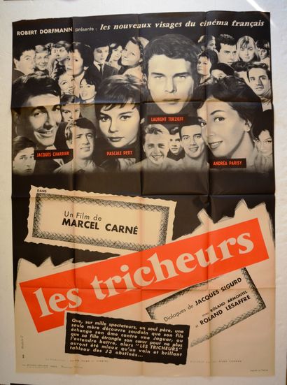 null THE CHEATERS, 1958

By Robert Dorfmann

With Jacques Charrier and Pascale Petit

Imp.Affiches...