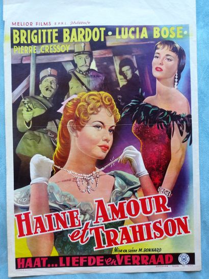 HAINE, AMOUR ET TRAHISON, 1956 

De Mario...