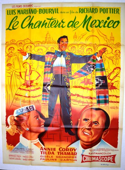 LE CHANTEUR DE MEXICO, 1956 
De Richard Pottier...