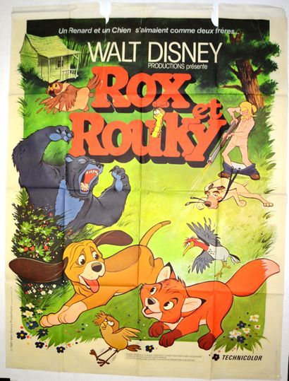 ROX ET ROUKY, 1981 
De Walt Disney 
Imp....