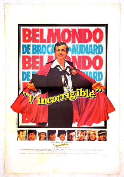  L'INCORRIGIBLE, 1975 
De Philippe de Broca 
Avec Jean-Paul Belmondo et Geneviève...