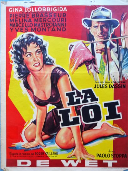 LA LOI, 1959 

De Jules Dassin 

Avec Gina...