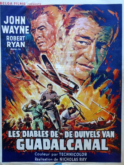  LES DIABLES DE DUIVELS VAN GUADALCANAL, 1951 
De Nicholas Ray 
Avec John Wayne et...