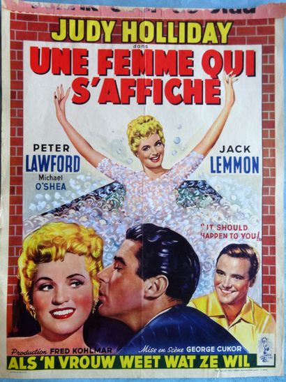 null UNE FEMME QUI S'AFFICHE, 1951 

De Georges Cukor 

Avec Judy Holliday et Peter...