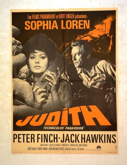 null JUDITH, 1948

By Kurt Unger

With Sophia Loren and Peter Finch

Printed by Lalande-Courbet

Poster...