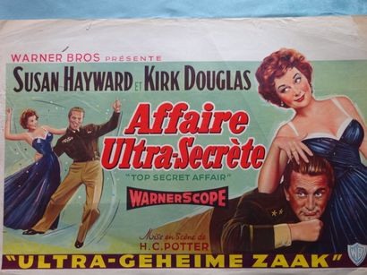  AFFAIRE ULTRA-SECRETE, 1957 
De H.C.Potter 
Avec Kirk Douglas et Susan Hayward 
Affiche...