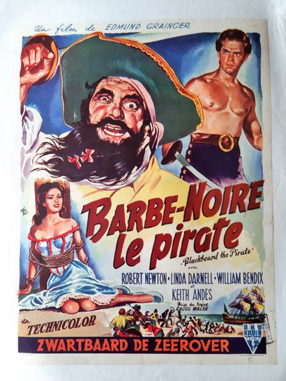 BARBE-NOIRE LE PIRATE, 1952 
De Raoul Walsh...