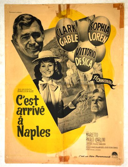C'EST ARRIVE A NAPLES, 1960 
De Melville...