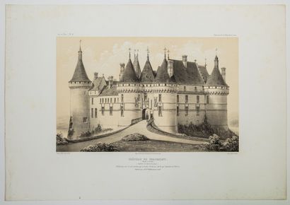 null 437 - LOIR-ET-CHER (41) - «Château de CHAUMONT, Façade de l'entrée, Canton de...