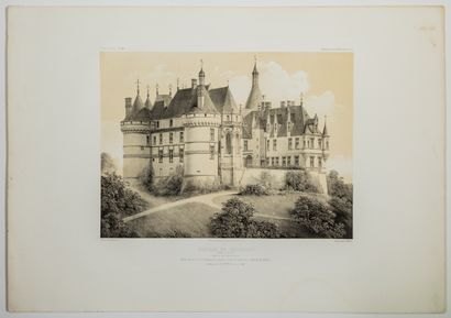 null 440 - LOIR-ET-CHER. "CHÂTEAU DE CHAUMONT, Canton de Montrichard (Frontage on...