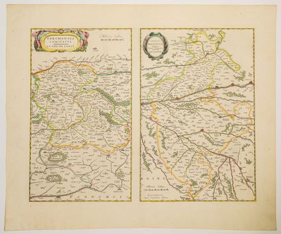 null 79 - 17th century map : LE PERCHE. LE BLÉSOIS " Perchensis comitatus. La Perche...