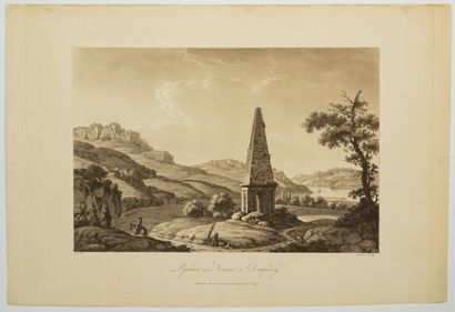 null 192 - ISERE. PYRAMID near VIENNE in Dauphiny. "PYRAMID near Vienna in Dauphiny"...