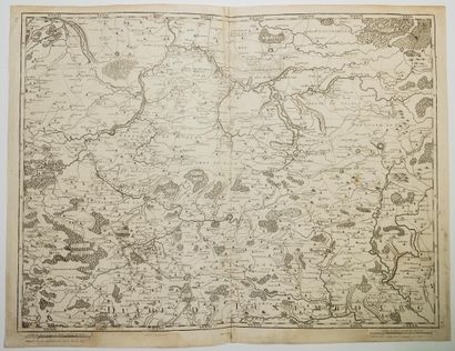 null 519 - Map of the Duchy of LUXEMBOURG, drawn up on the Memoirs of Eugène Henry...