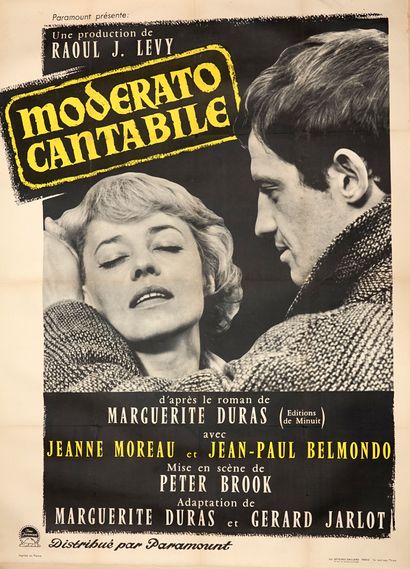 null MODERATO CANTABILE, 1960

By Peter Brook

By Marguerite Duras

With Jeanne Moreau,...