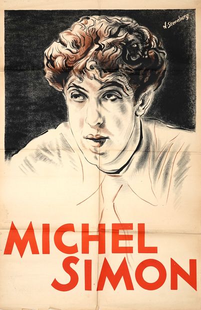 null MICHEL SIMON (1895 - 1975)

Portrait

Poster without canvas

Condition A -,...