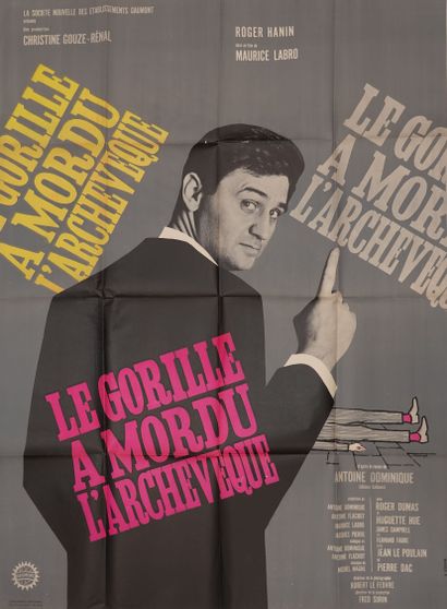 null LE GORILLE A MORDU L'ARCHEVÊQUE, 1962

De Maurice Labro

Par Roger Hanin, Maurice...