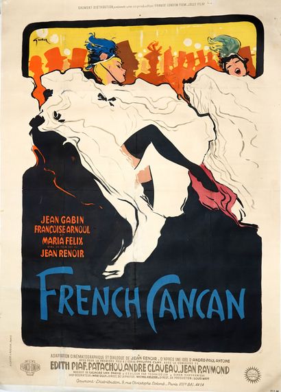 null FRENCH CANCAN, 1954

By Jean Renoir

By Jean Renoir, André-Paul Antoine

With...