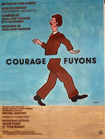 null COURAGE, LET'S RUN AWAY, 1979

By Yves Robert

By Yves Robert, Jean-Loup Dabadie

With...