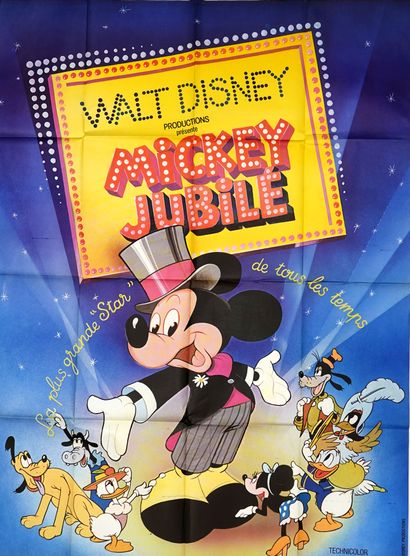null MICKEY JUBILE

Walt Disney Productions

Imp. Ets Saint Martin

Affiche non entoilée

120...