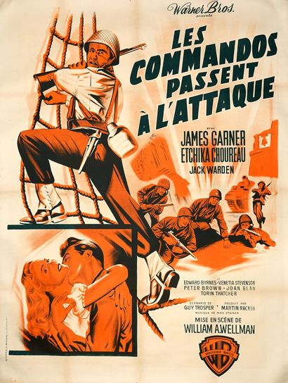 null THE COMMANDOS GO ON THE ATTACK, 1958

By William A. Wellman

By Guy Trosper

With...