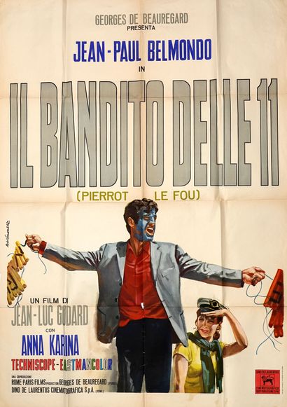 null PIERROT LE FOU, 1965

De Jean-Luc Godard

Par Jean-Luc Godard, Lionel White

Avec...