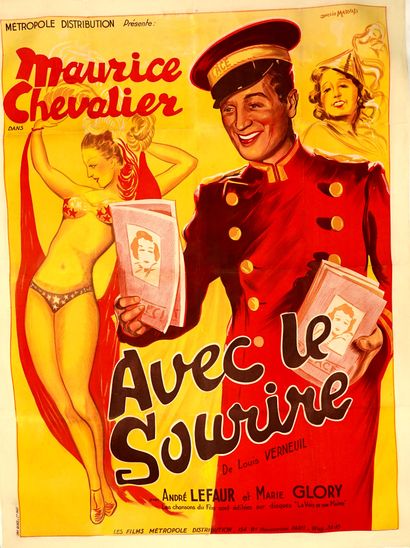 null WITH A SMILE, 1936

By Maurice Tourneur

By Louis Verneuil

With Maurice Chevalier,...