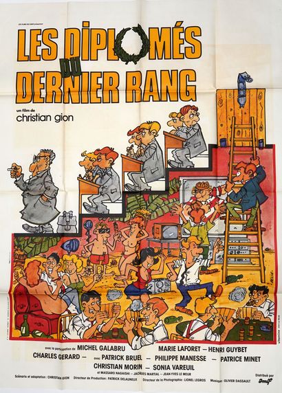 null LES DIPLOMES DU DERNIER RANG, 1982

De Christian Gion

Par Christian Gion

Avec...