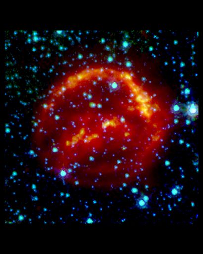 null NASA. Une superbe vue des restes de Supernova Kepler. Cette image montre les...