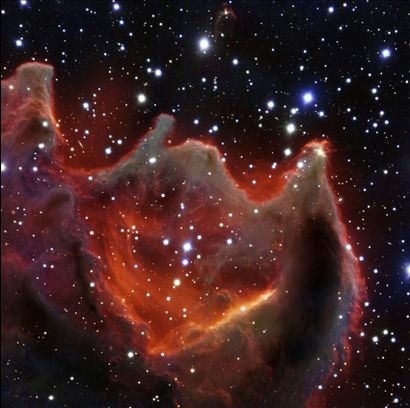 NASA NASA. GRAND FORMAT. Impressionnante observation d'un étrange globule cométaire...