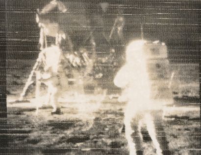 NASA 
Nasa. Mission Apollo 11. Photographie historique. Les premières images de l'événement...