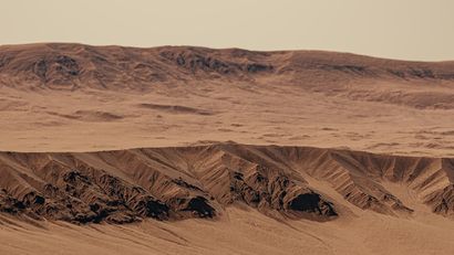 NASA Mission spatiale MARS RECONNAISSANCE ORBITER. Photographie depuis l'orbite martienne...