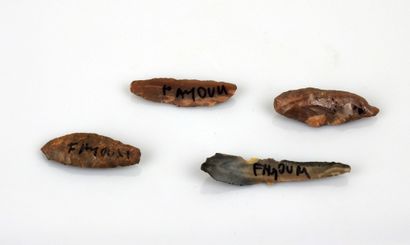 null Four arrowheads from Fayoum

Flint

IV millennium B.C.