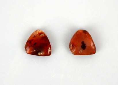 null Two axe amulet pendants

Carnelian 2 cm

First millenniums