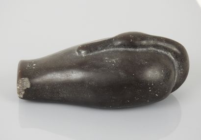 null Weight in the shape of duck in schistose stone

Small misses

22 cm

New Kingdom...