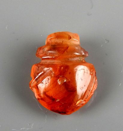 Amulet representing a heart ib

Agate 2 cm

Egypt...