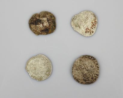 null Four coins Francois I, Henri III, Louis XII ?