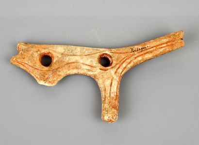 null Prehistoric Magdalenian pierced stick

Copy