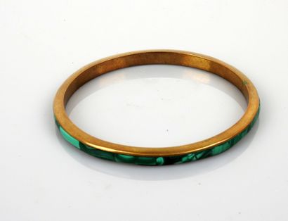 Bracelet marqueterie de malachite

8 cm