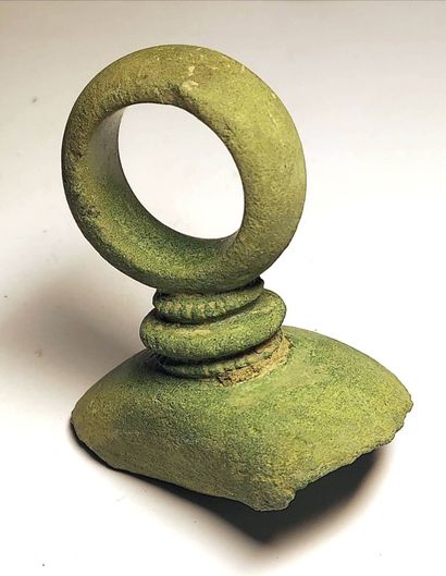 null Passe-guide de chariot

Bronze 5,5 cm

En l'état

Epoque celte