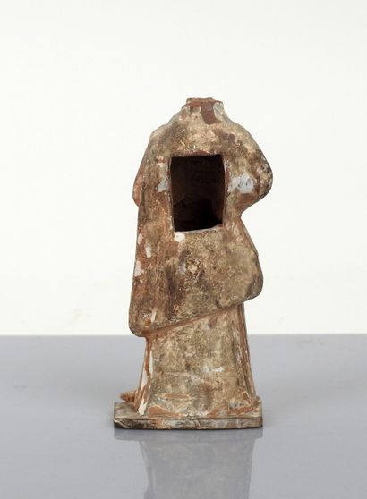 null Body of statuette of tanagraen type

Terracotta 10.5 cm

Greece Hellenistic...