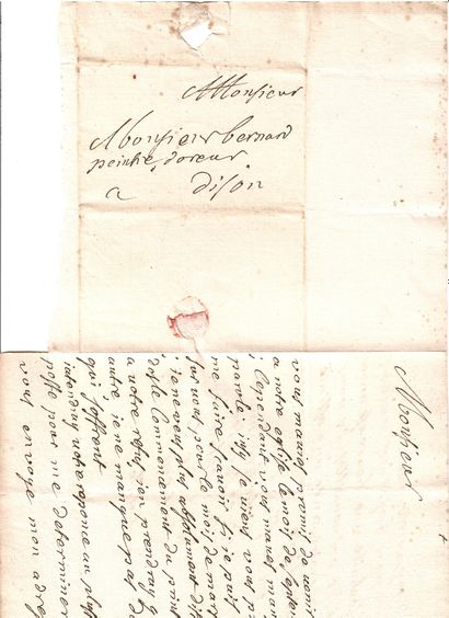 null GOLDEN COAST. CHARTREUSE DE LUGNY, near CHÂTILLON-SUR-SEINE (21). Letter A.S....