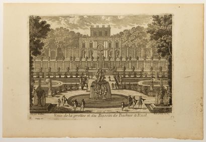 null RUEIL-MALMAISON. "View of the Grotto and the BACCHUS POND in Ruel." Made by...