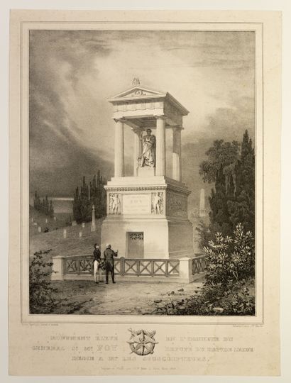 null AISNE. GENERAL FOY. "Monument raised in honor of General Maximilien Sébastien...