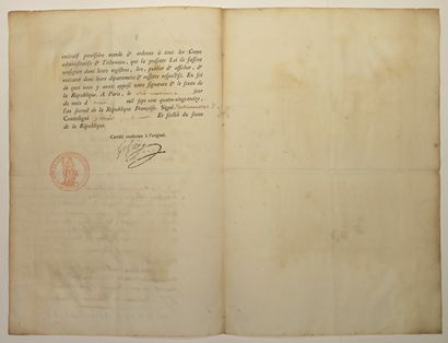 null ARRESTATION of Étienne Charles de LOMÉNIE DE BRIENNE, Archbishop of SENS (1727...