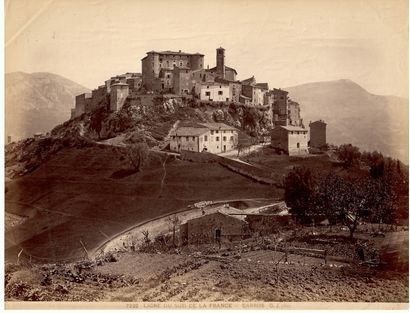 null ALPES-MARITIMES (06). 10 OLD PHOTOS Beginning of XXth century, silver prints...